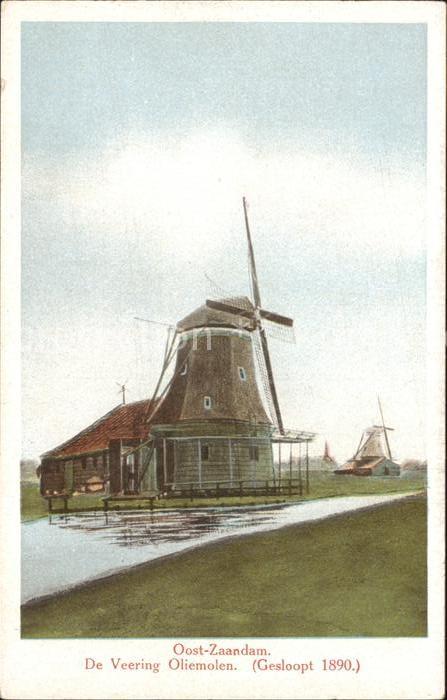 Zaandam Veering Oliemolen Mühle