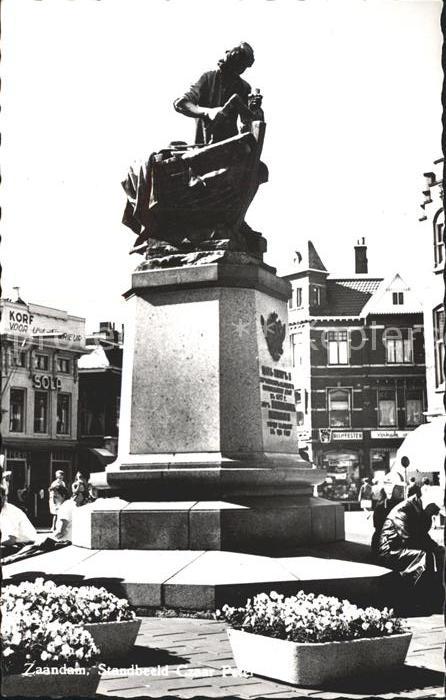 Zaandam Standbeeld Czaar Peter Denkmal
