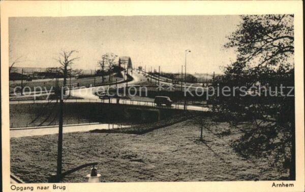 Arnhem Opgang naar Brug Brücke
