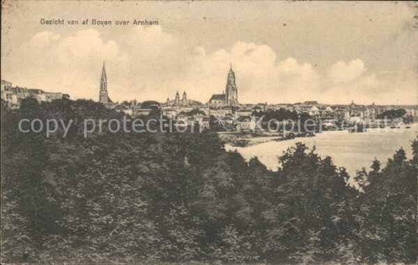 Arnhem Gezicht van af Boven