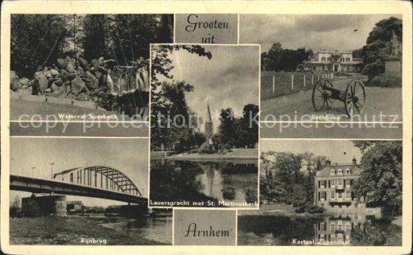 Arnhem Waterval Sonsbeek Bronbeek Kasteel Zijp