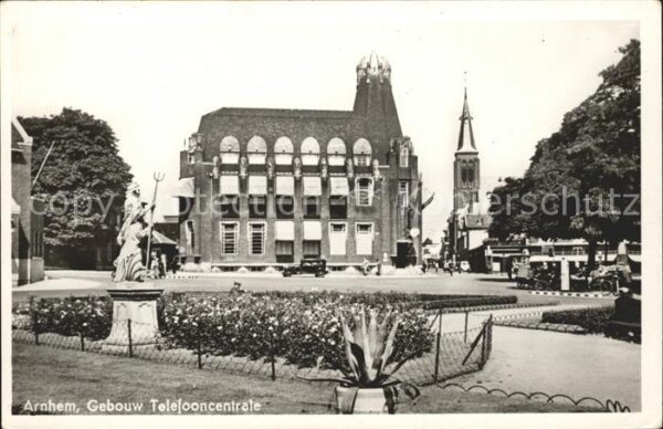 Arnhem Gebouw Telefooncentrale Denkmal