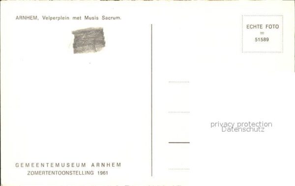 Arnhem Velperplein met Musis Sacrum – Bild 2