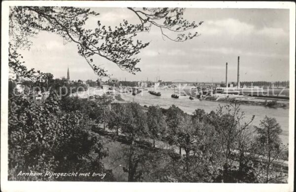 Arnhem Rijngezicht met brug