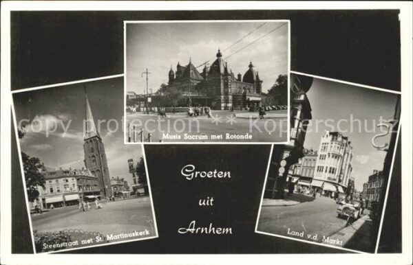 Arnhem Steenstraat St Martinuskerk Musis Sacru