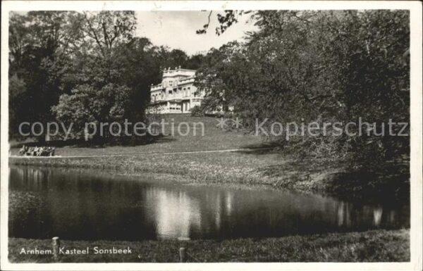 Arnhem Kasteel Sonsbeek Schloss