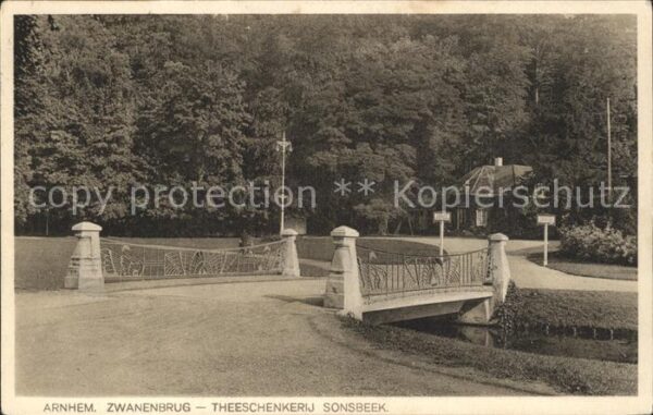 Arnhem Theeschenkerij Sonsbeek Park Zwanenbrug