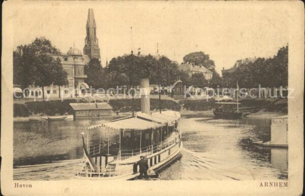 Arnhem Haven Dampfer Kirche
