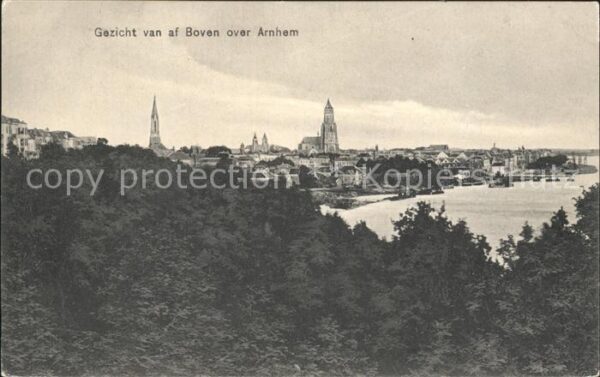 Arnhem Gezicht van af Boven