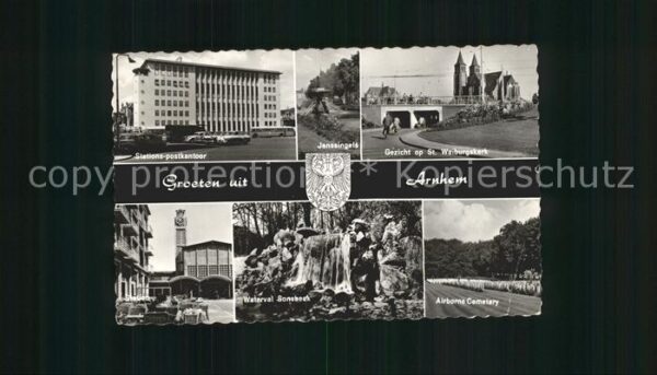 Arnhem Station Postkantoor St Walburgskerk Wat