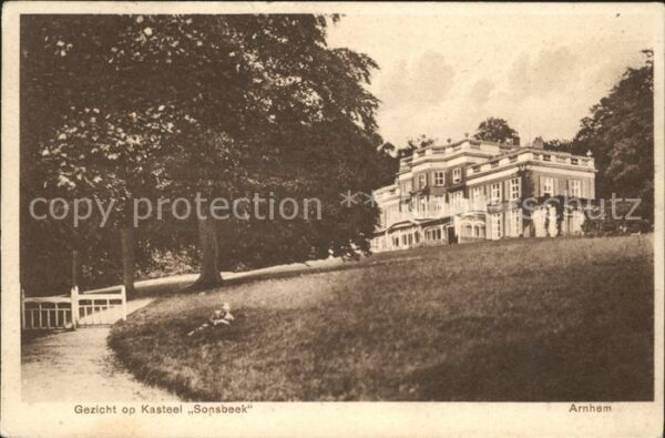 Arnhem Kasteel Sonsbeek Schloss