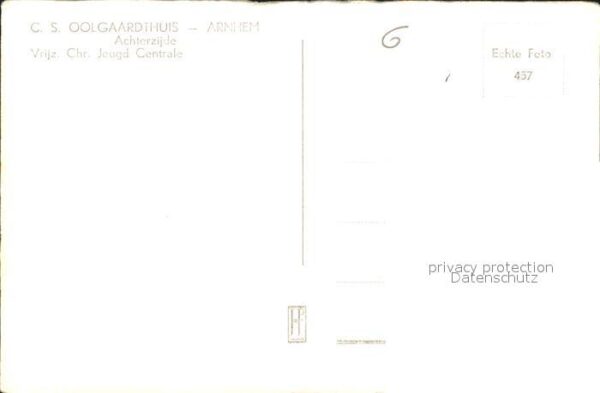 Arnhem Oolgaardthuis Chr. Jeugd Centrale – Bild 2