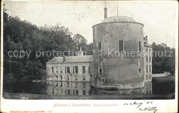 Omstreken Arnhem Kasteel Rozendaal Schloss