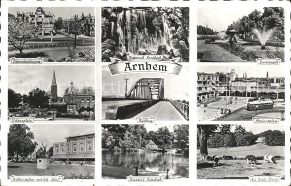 Arnhem Zijpendaalseweg Waterval Sonsbeek Janss