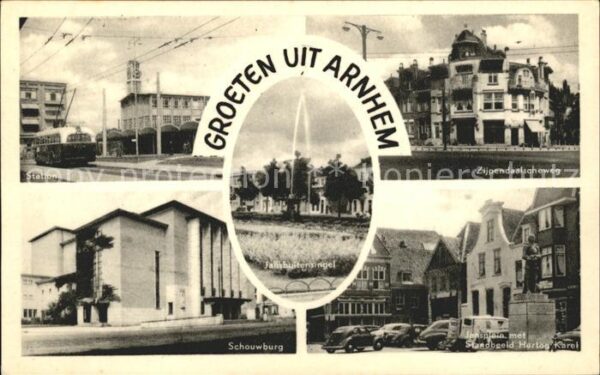Arnhem Station Schouwburg Jansbuitensingel Zij