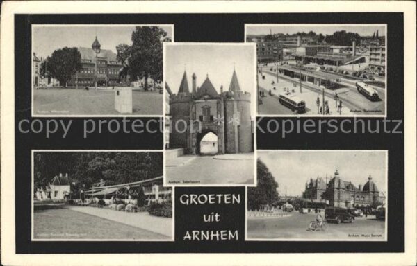 Arnhem Willemsplein Stationsplein Musis Sacrum