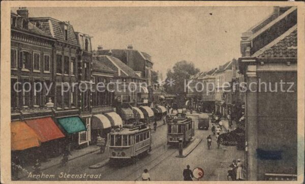 Arnhem Steenstraat Strassenbahn
