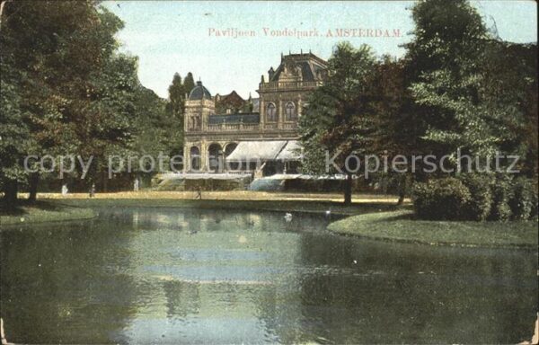 Amsterdam Niederlande Pavijoen Vondelnark