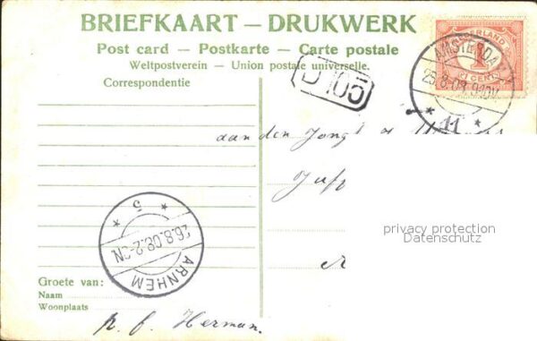 Amsterdam Niederlande Pavijoen Vondelnark – Bild 2