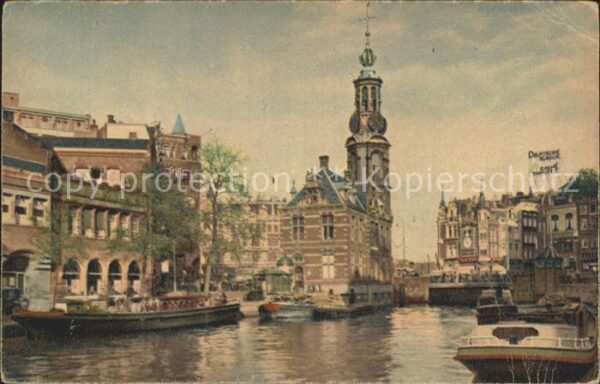 Amsterdam Niederlande Munttoren