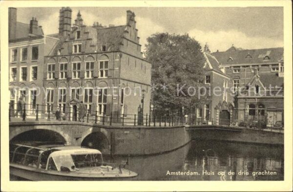 Amsterdam Niederlande Huis grachten