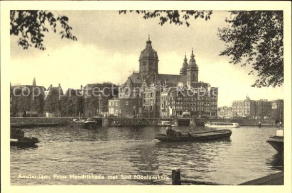 Amsterdam Niederlande Prins Hendrikkade Sint Nicolaaskerk