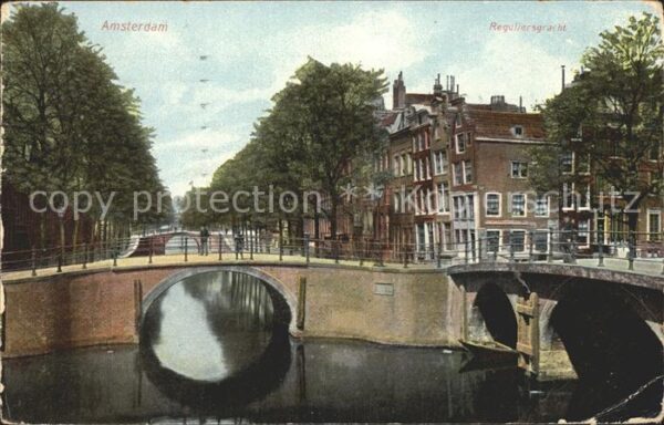 Amsterdam Niederlande Regullersgracht