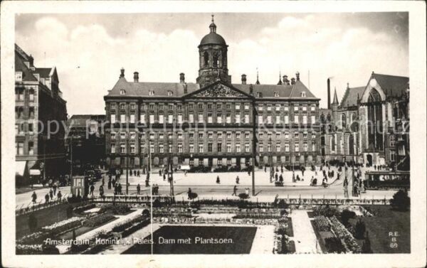 Amsterdam Niederlande Koninklijk Paleis Dam Planstsoen