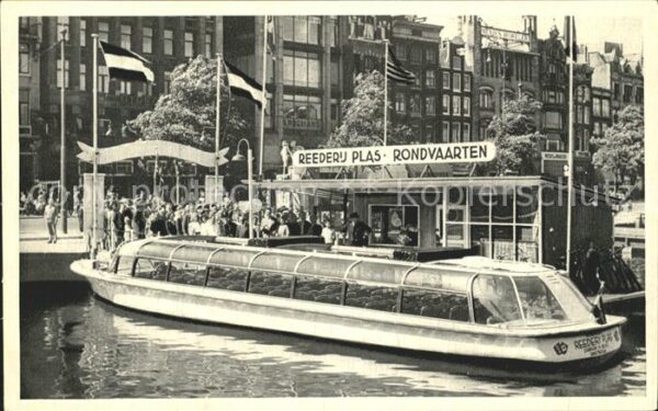 Amsterdam Niederlande Reederij Plas