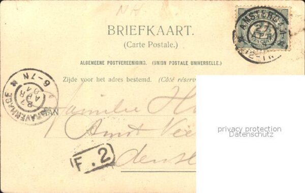 Amsterdam Niederlande Mooyesluis Paleis Volksollt – Bild 2