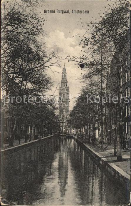 Amsterdam Niederlande Burgwal