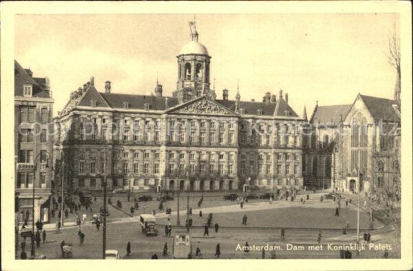 Amsterdam Niederlande Dam Koninklijk Paleis