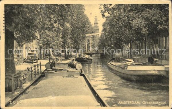 Amsterdam Niederlande Groenburgwal