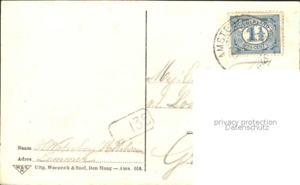 Amsterdam Niederlande Postkantoor – Bild 2