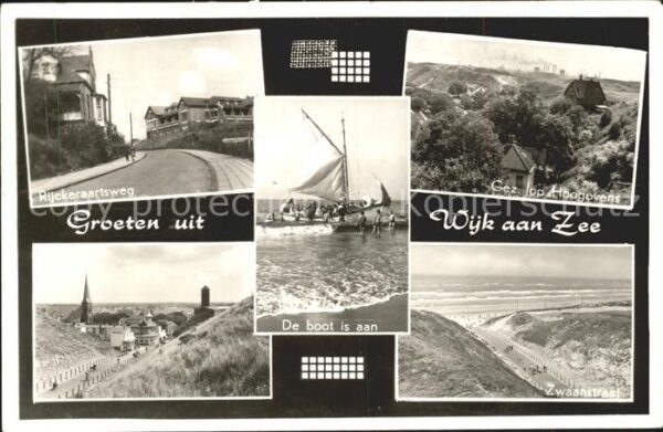 Wijk aan Zee Hoogovens Zwaanstraat boot Rijckeraarts