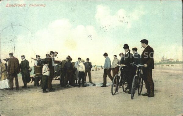Zandvoort Holland Vischaflag