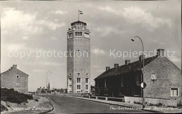 Zandvoort Holland Thorbeckestraat Watertoren