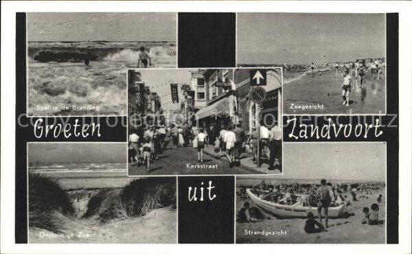 Zandvoort Holland Zee Strand