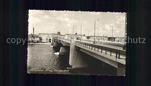 Amsterdam Niederlande Utrechtse Brug