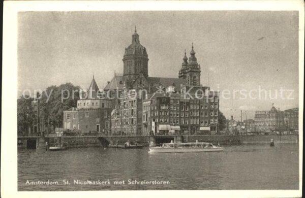 Amsterdam Niederlande St Nicolaaskerk Schreierstoren