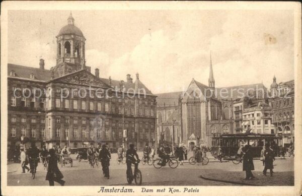 Amsterdam Niederlande Dam Kon Paleis