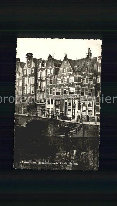 Amsterdam Niederlande Brouwersgracht Haizen