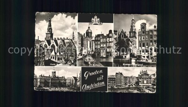 Amsterdam Niederlande Kerk Kolkje Damrak