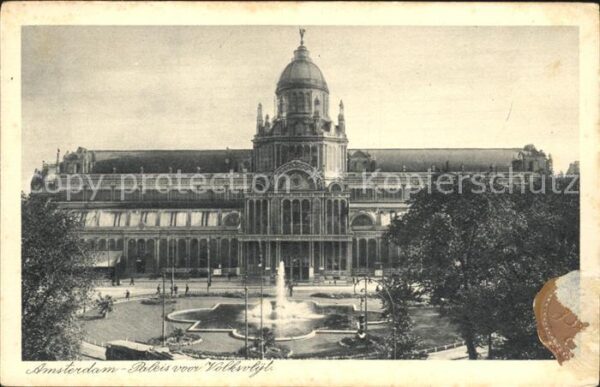 Amsterdam Niederlande Paleis Volksvlijt