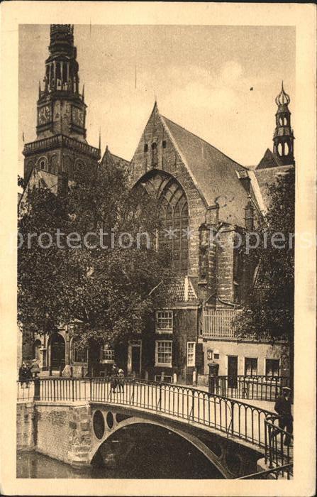 Amsterdam Niederlande Voorburgwal Kerk