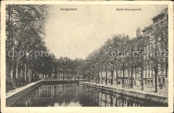 Amsterdam Niederlande Bocht Heerengracht