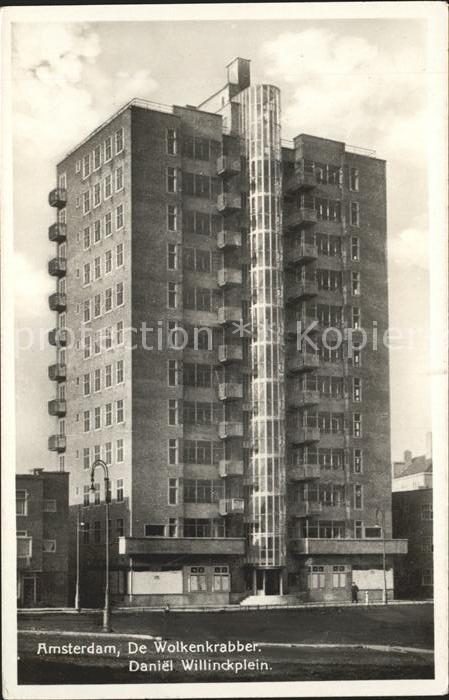 Amsterdam Niederlande Wolkenkrabber Daniel Willinckplein
