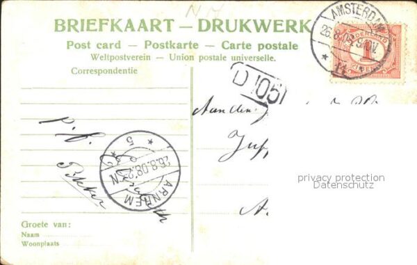 Amsterdam Niederlande Burgwal – Bild 2