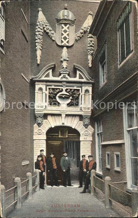 Amsterdam Niederlande Burger Weeshuis