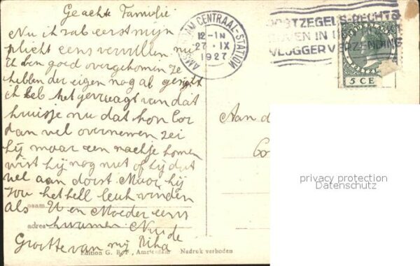 Amsterdam Niederlande Voorburgwal Kerk – Bild 2